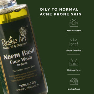 Neem Basil Face Wash (100ml)