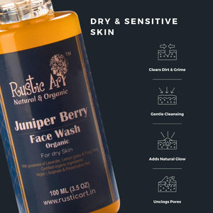 Juniper Berry Face Wash (100ml)