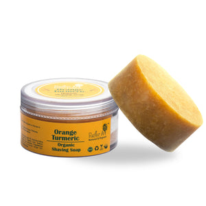 Orange Turmeric Shaving Soap (50gm)
