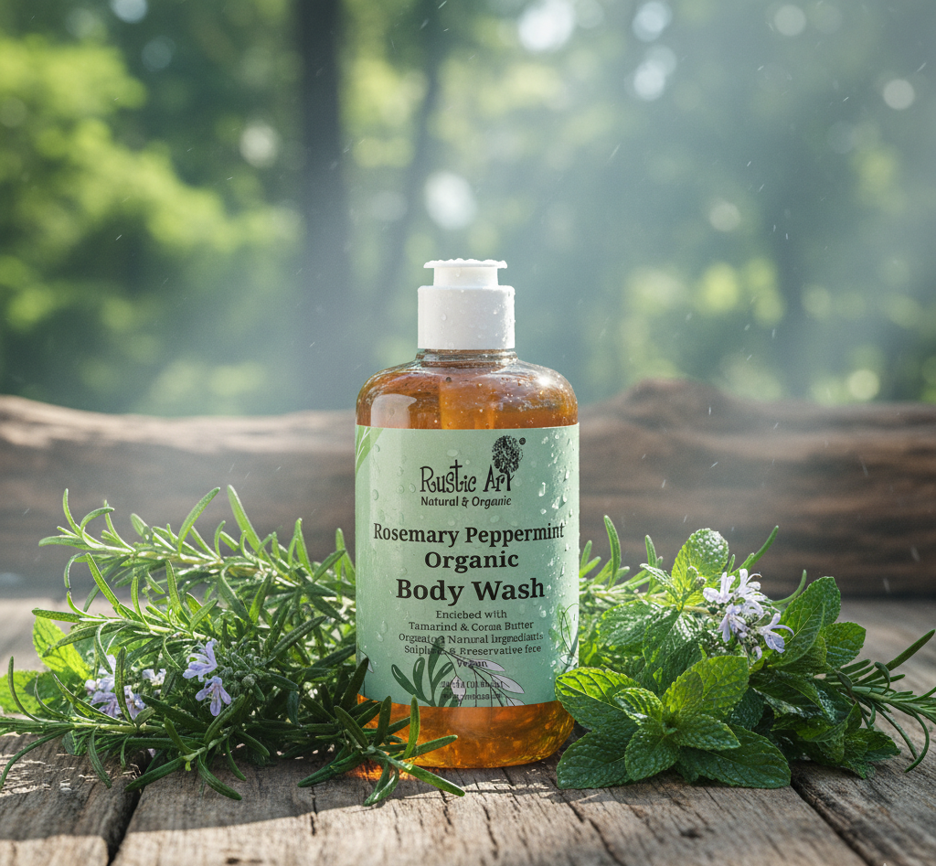Rosemary Peppermint Body Wash (300ml)