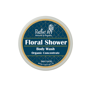 Floral Shower Body Wash Concentrate (200gm) | Organic, Vegan