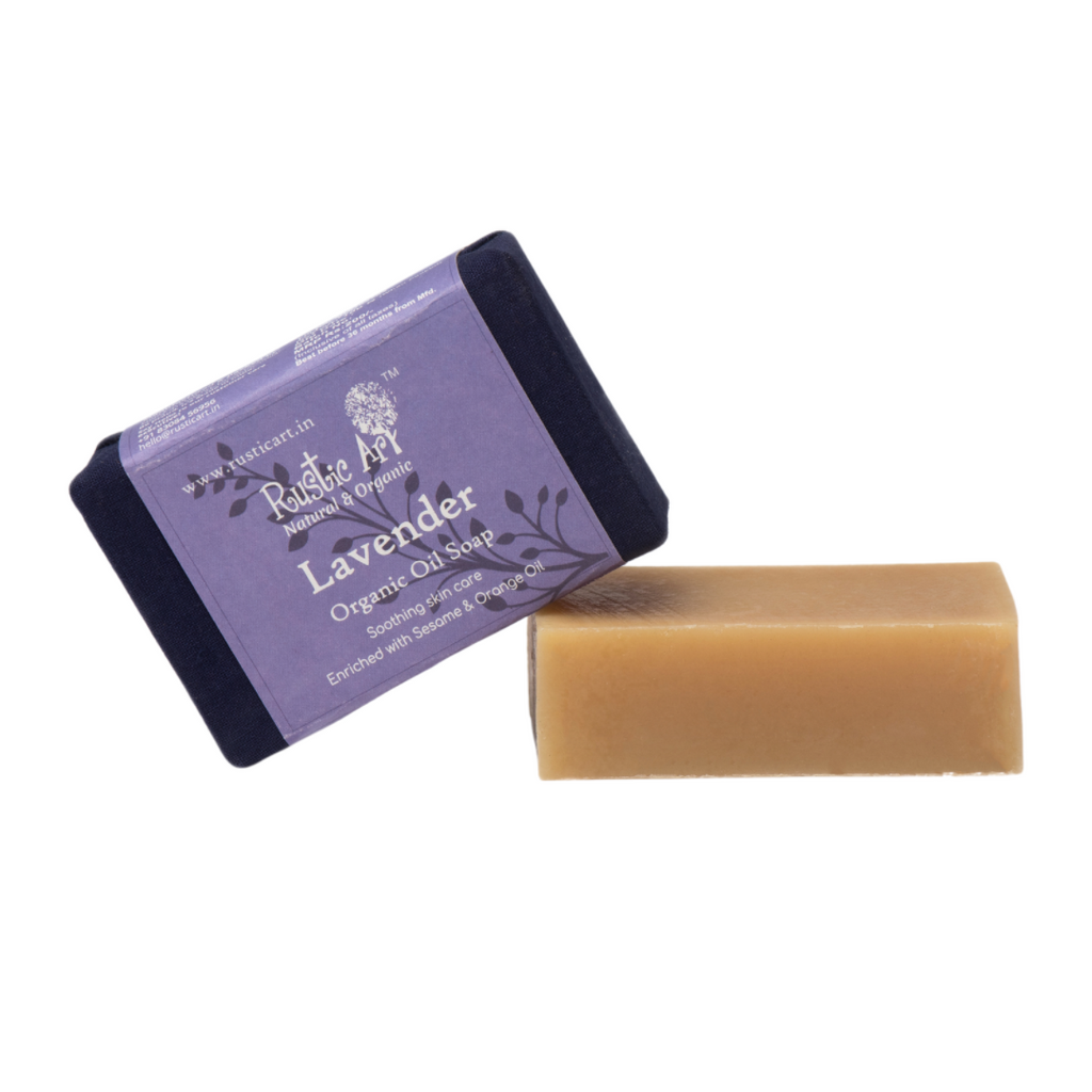 Rustic art shop organic baby soap