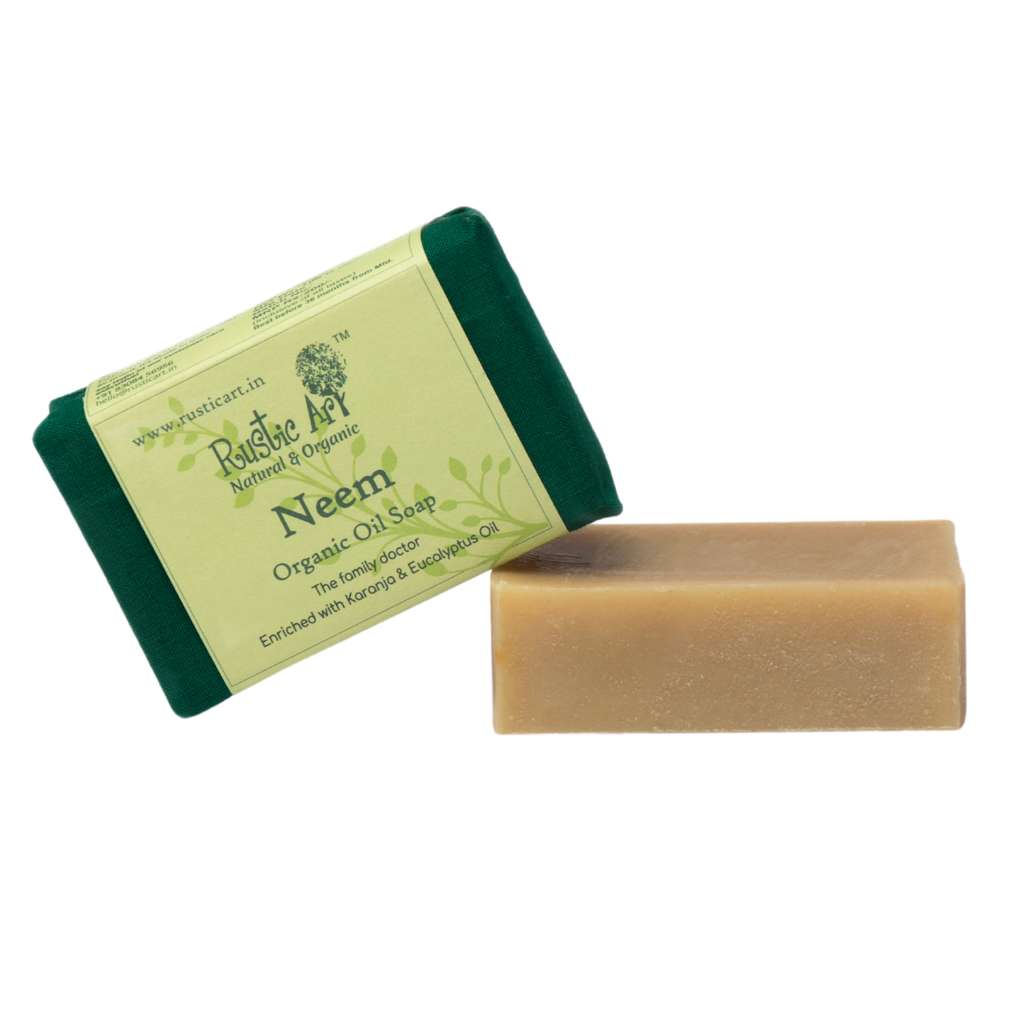 Organic Neem Soap Rustic Art