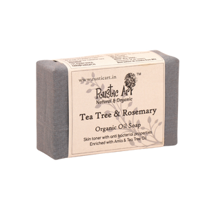 Tea Tree Rosemary Soap (100gm) | Organic, Vegan