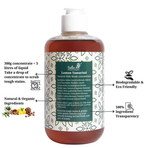 Lemon Tamarind Dish Wash Concentrate (300g)