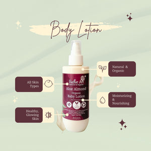 Aloe Almond Baby Lotion with Vit. E (200ml)