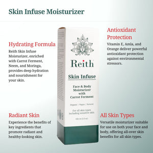 Reaith Reith Skin Infuse Face & Body Moisturizer with Carrot Ferment – Rustic Art