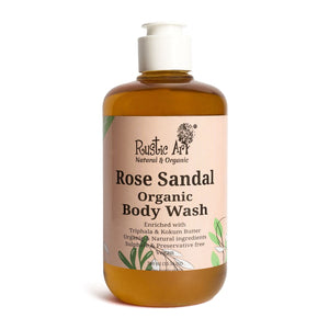 Rose Sandal Body Wash (300ml)
