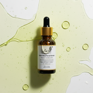 Rustic Art Neem Basil Facial Serum | Vitamin C & Bakuchiol