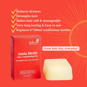 Amla Methi Hair Conditioning Bar
