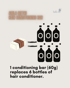 Amla Methi Hair Conditioning Bar | Organic, Vegan