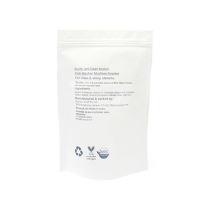 Clean Basket Machine Dish Washer Powder (800 gm) | Organic, Vegan