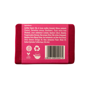 Country Rose Soap (100gm) | Organic, Vegan
