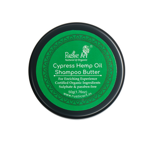 Cypress Hemp Oil Shampoo Butter Mini  (50 gm) | Organic, Vegan