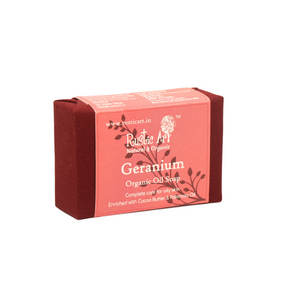 Geranium Soap (100gm) | Organic, Vegan