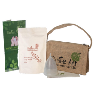 Menstrual Cup Kit Large (200gm) | Organic, Vegan