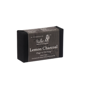 Lemon Charcoal Soap (100gm) | Organic, Vegan