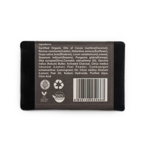 Lemon Charcoal Soap (100gm) | Organic, Vegan