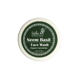 Neem Basil Face Wash Concentrate (50gm) | Organic, Vegan