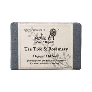 Tea Tree Rosemary Soap (100gm) | Organic, Vegan