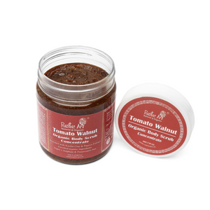 Tomato Walnut Body Scrub Concentrate (200gm) | Organic, Vegan